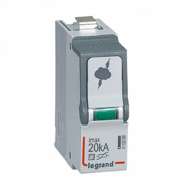 412297 Legrand - Cartouche pour Parafoudre unipolaire de type 2 - 20kA