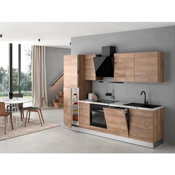Cuisine équipée "Bel Air" L. 2,80 M + 5 électroménagers inclus