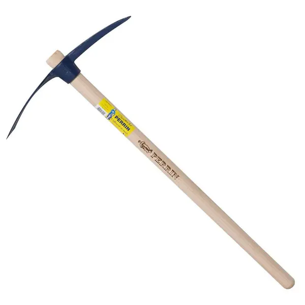 Pioche cantonnier 2 kg emmanchée - PERRIN