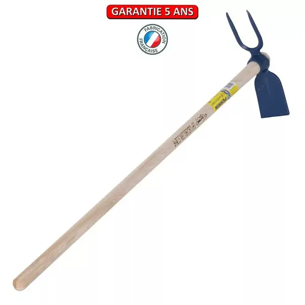 Serfouette 26 panne et fourche forgée emmanché - PERRIN