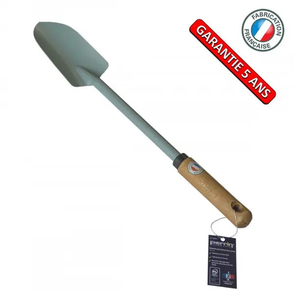 Transplantoir manche extra-long bois PEFC - outil de plantation - PERRIN