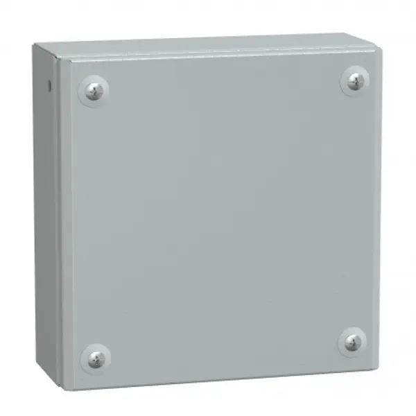 NSYSBM20208 Schneider Spacial SBM - boite étanche IP66 en acier 200x200x80mm - couvercle plein