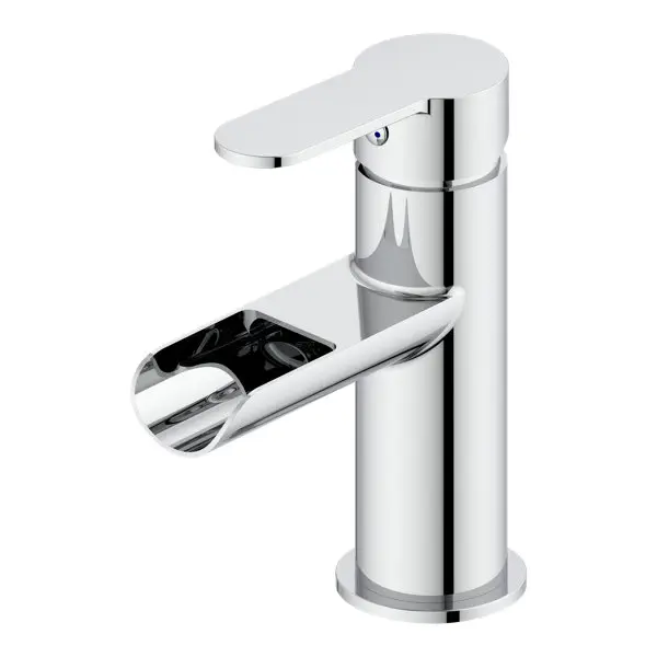 Mitigeur lavabo chromé avec bonde clic-clac COLINA