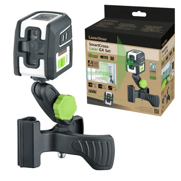 Niveau laser croix automatique LASERLINER Smartcroos laser gx set - LASERLINER