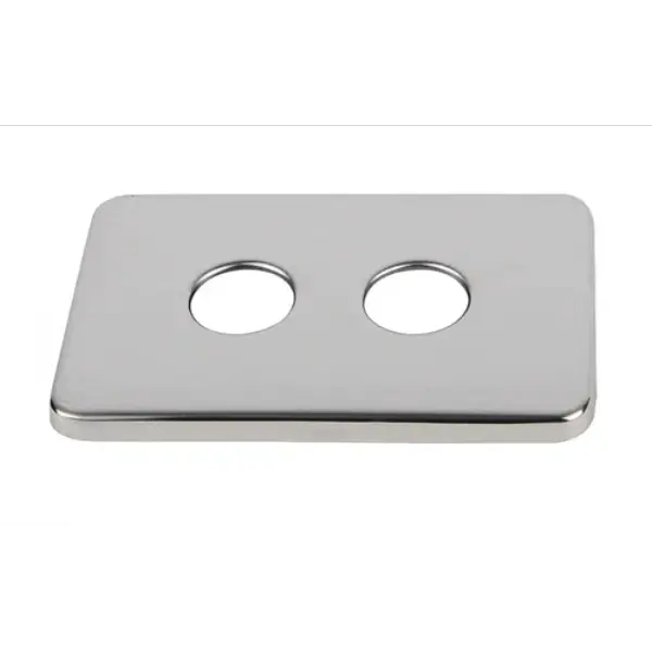 PLAQUE FINITION INOX SYSTEME SERTIFIX -PAROIS NON FAIENCEES OU PVC