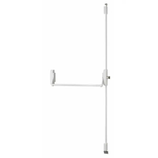 Serrure anti-panique U-Cross pour porte d'entrée 1150mm max, 2/3 pts haut et bas, réversible, blanc - THIRARD