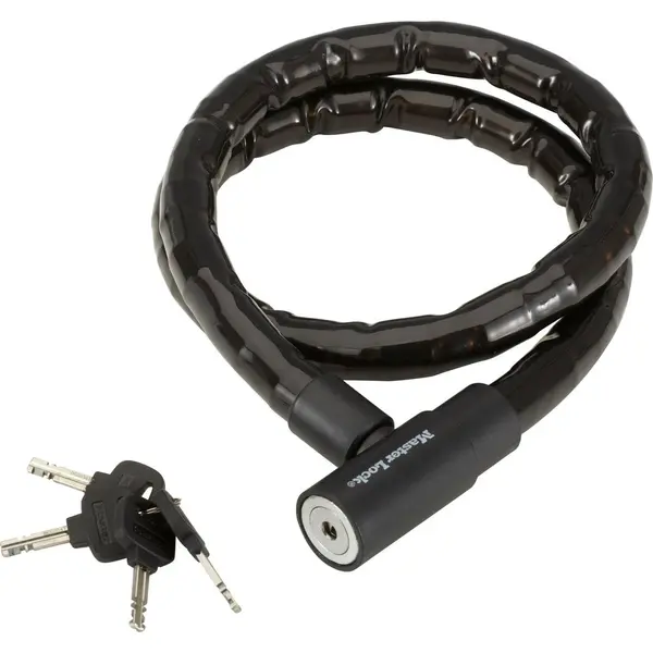 Câble Antivol Masterlock, L.1.2 M X Diam.22 Mm - MASTER LOCK