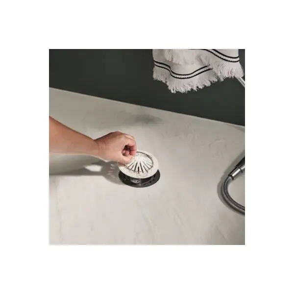 Filtre universel en silicone CATCHY blanc D110mm