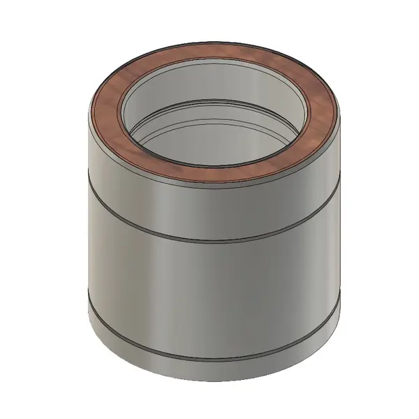 Adaptateur double paroi haut flexible isolé ORION Ø200/260 mm - Joncoux