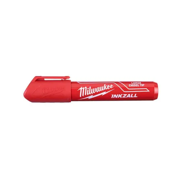 MILWAUKEE Marqueur Inkzall rouge pointe L - 4932471556