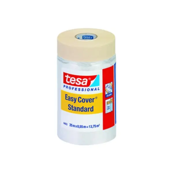 Film de masquage Easy Cover UV Standard 4403 Trans. 15Mx2600mm Tesa