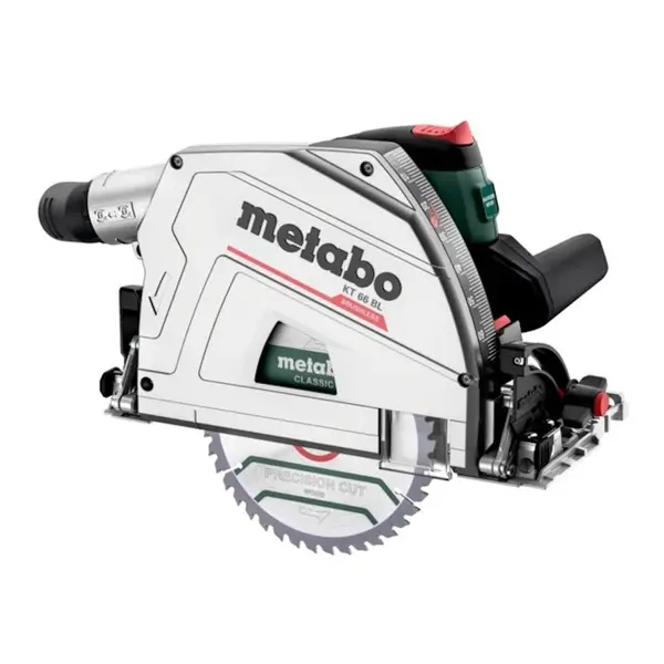 Scie circulaire plongeante KT 66 BL - 1200W - 66mm - Coffret metaBOX - Metabo