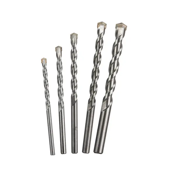 Coffret de 5 forets béton carbure de tungstène diamètre 4 à 10 mm