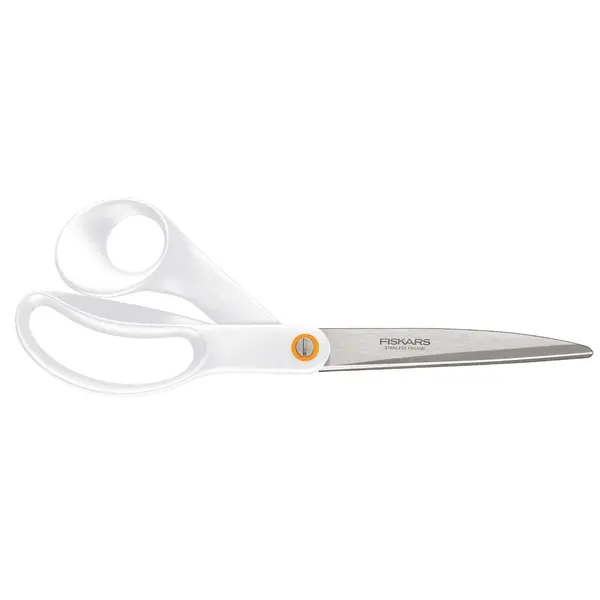 Ciseaux White Functional Form Universels Professionnels, droitiers 24cm - FISKARS