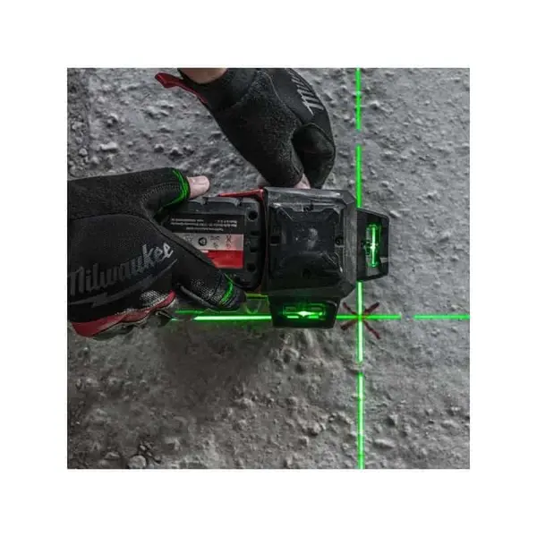 MILWAUKEE Laser 3 lignes vert 12V 4Ah - M12 3PL-401C - 4933478102