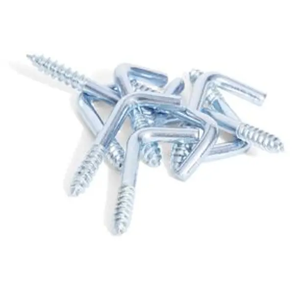10 gonds à vis acier zingué - 2,5x25 mm