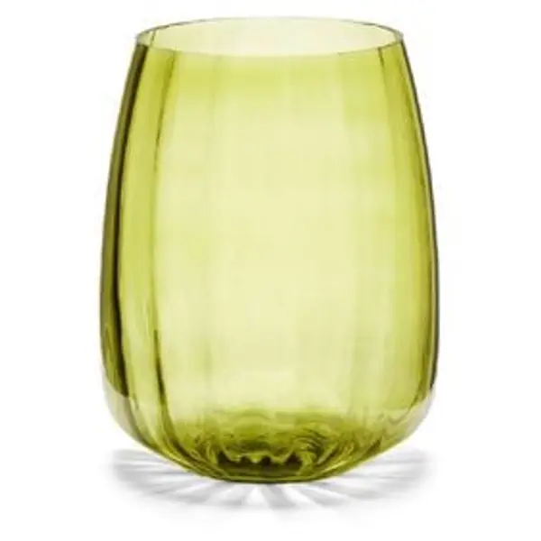 Vase en verre Ø12xH16cm - 3 modèles