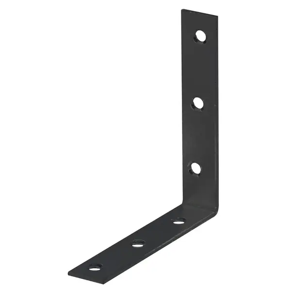 Equerre chaise acier noir 100 x 100 x 19 mm ALBERTS - GAH ALBERTS
