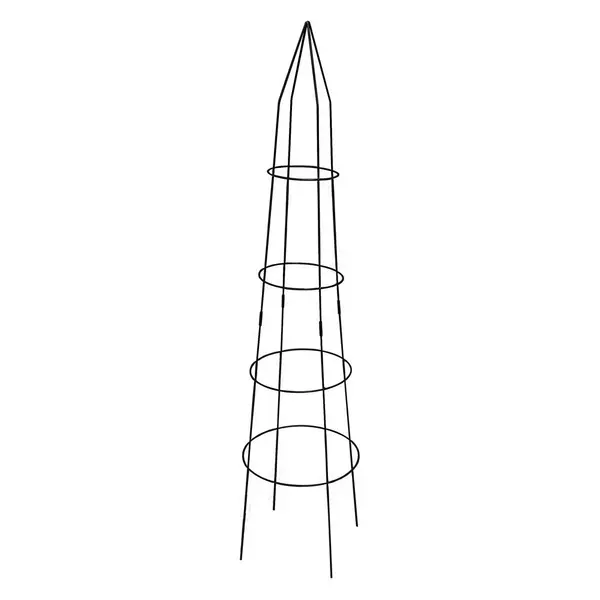 Tipis haut anthracite - 40x150 cm - Acier époxy - Louis Moulin