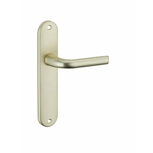 Ensemble de poignées pour porte intérieure Leto sans trou, carré 7mm, entr'axes 165mm, couleur F2 - THIRARD