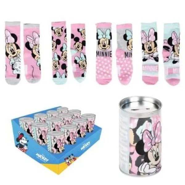 Minnie Hucha + 4par Calcetines 2306
