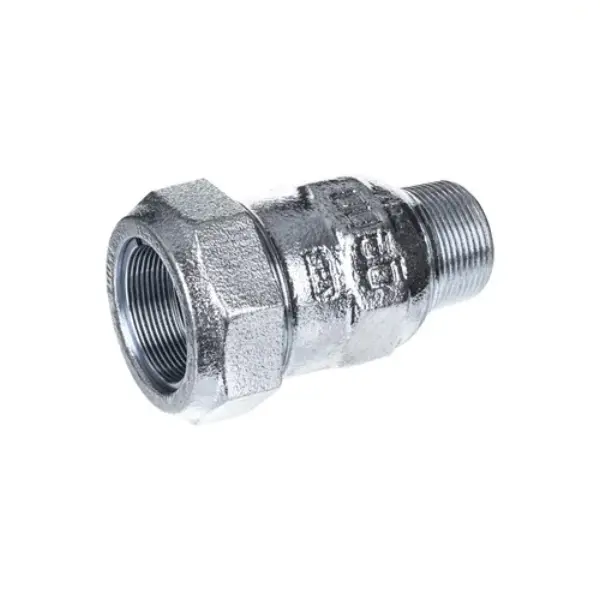 Union égale de réparation pour tube acier - Male - Femelle
