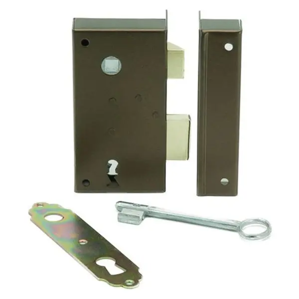 Cerradura Rustica 47 60Mm Izquierda