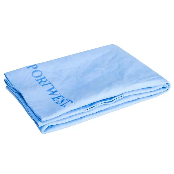 Serviette rafraichissante bleue Portwest