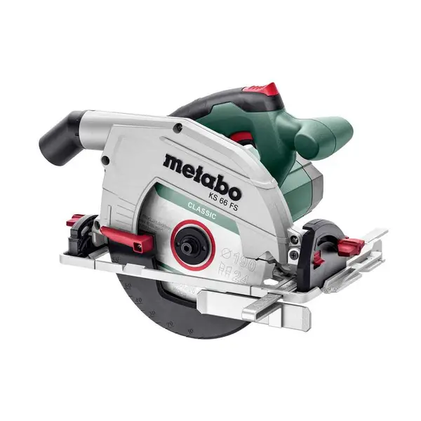 Scie circulaire KS 66 FS - 1500W - Profondeur de coupe 66 mm - Coffret Metabox - Metabo