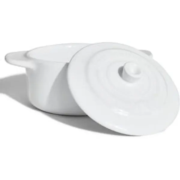 Mini cocotte individuelle en céramique avec couvercle (2 mdèles)