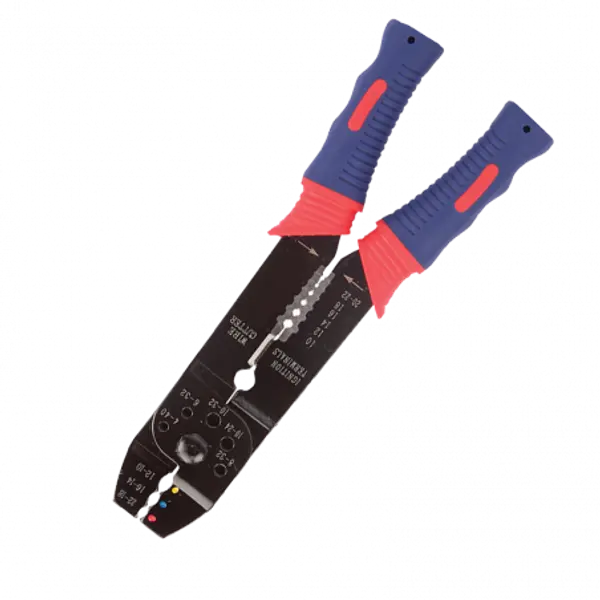 Pince à sertir les cosses isolées 0,75mm² à 6mm² et à dénuder