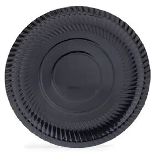 Plateau présentation carton noir x3