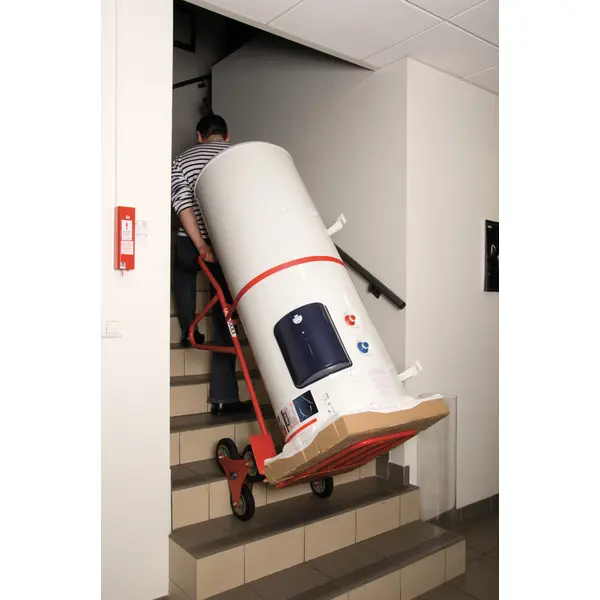 Diable spécial escalier avec bavette repliable - 250 kg