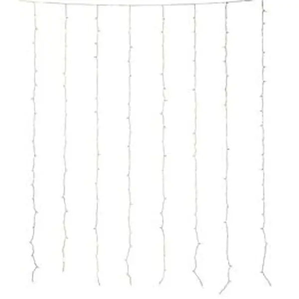 Rideau lumineux 200 LED 8 fonctions L2,5x2,5m