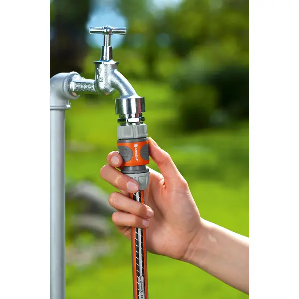 Raccord d'arrosage rapide pour tuyau Ø 15 mm - GARDENA