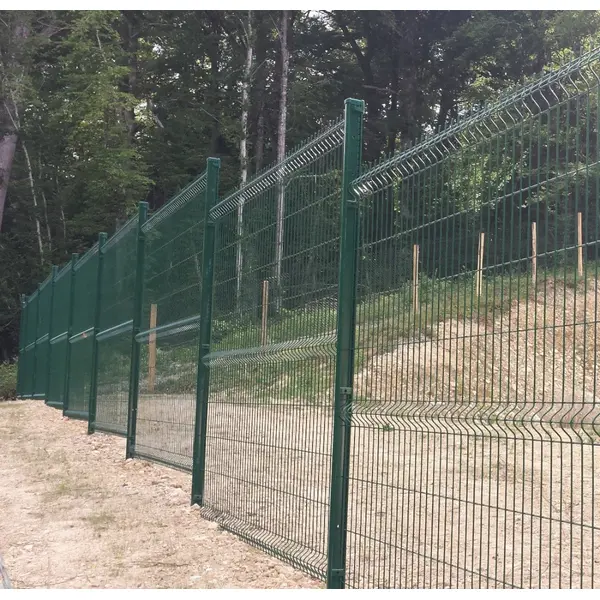 Panneau rigide H. 1,53 x L. 2 m - fil 4 mm - Vert - FILIAC