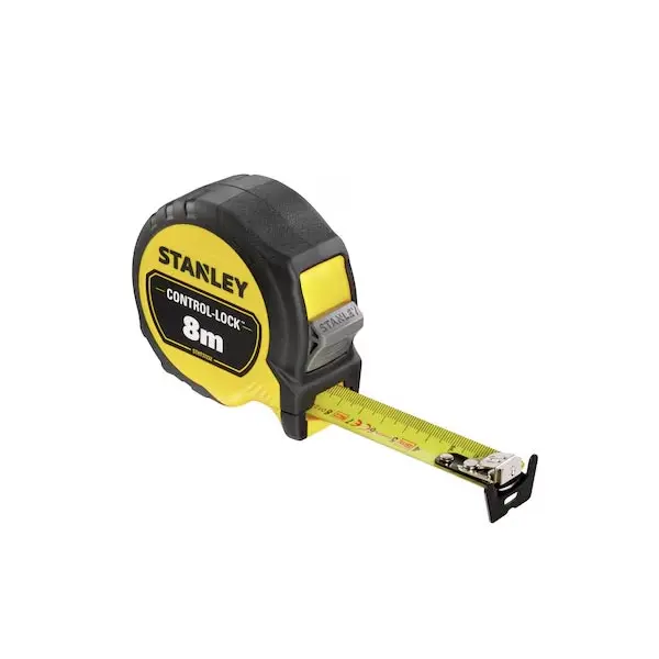 Mesure 8Mx25mm Double Marquage Magnétique Control-Lock Stanley