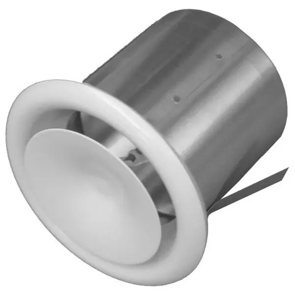 Bouche de soufflage réglable avec manchette Placo - Ø100 mm - Joncoux