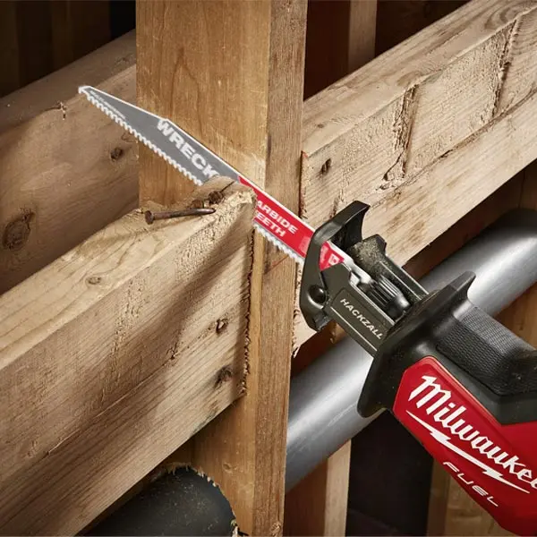 Lame De Scie Sabre Carbure Multi-Mat Tct Wrecker Milwaukee