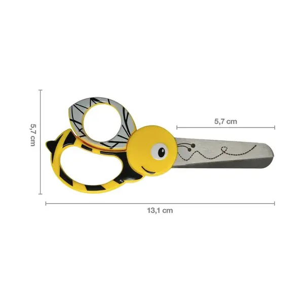 Ciseaux Enfants abeille 13 cm - FISKARS