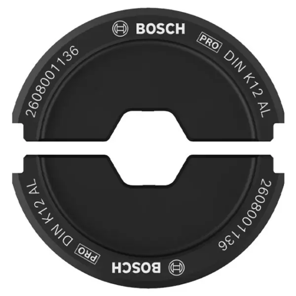 Matrice de sertissage PRO DIN K12 Alu Bosch