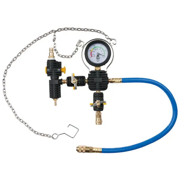 Dispositif de remplissage sous vide / Manomètre jusqu’à 76 cm, HG=1 bar