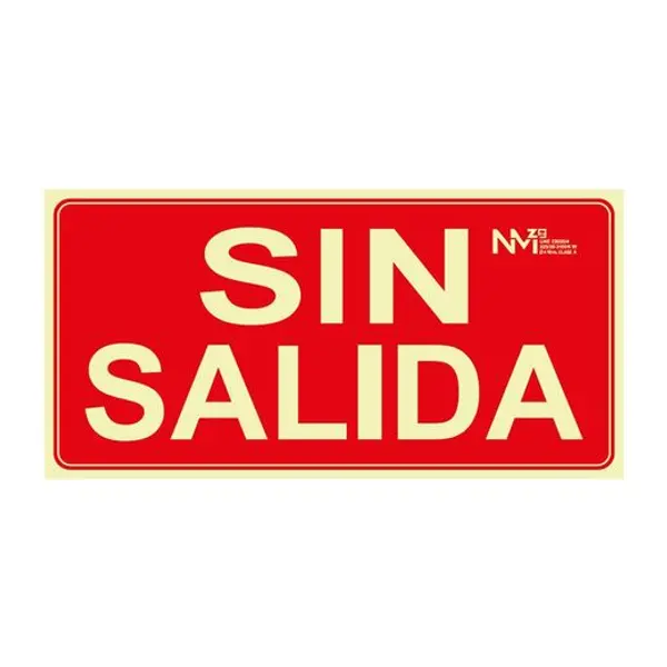 S. Sin Salida Pvc 1 Mm Clase A 320X160
