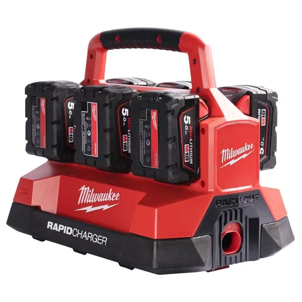 Chargeur Packout 6 Batteries M18 PC6 chargeur Milwaukee