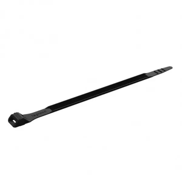 Legrand 031913 - Collier Colson noir - Largeur 9mm et longueur 185mm - protégé des UV - denture extérieure