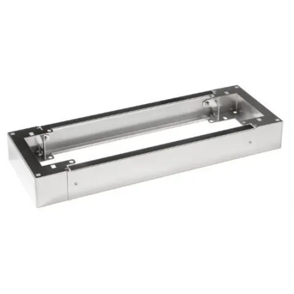 Socle de hauteur 100mm pour armoire inox Argenta de largeur 500mm et profondeur 250mm