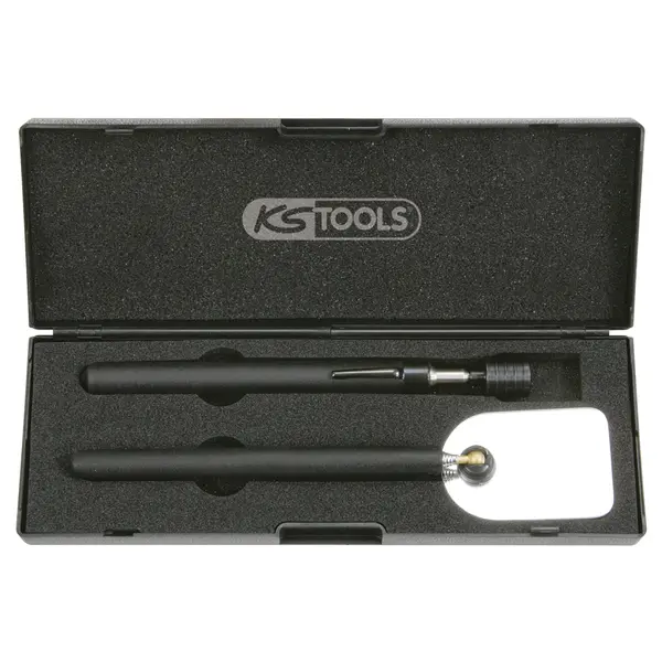 Coffret aimant et miroir télescopique