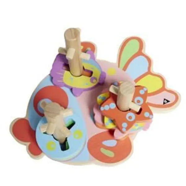 Jeu d'éveil Empil'ô type Montessori en bois