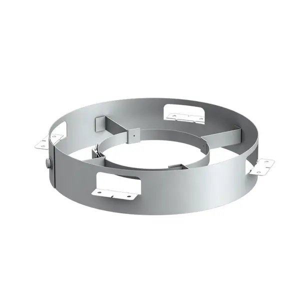 Bride de distance de sécurité - Ø130/190 mm - pour conduit flexible isolé Vela - Inox galvanisé - Joncoux