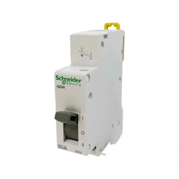 A9E18073 Schneider - Commutateur 3 positions 1 contact inverseur "OF" 20A - Acti9 iSSW